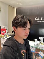 アルム オモテサンドウ(ALLM omotesando) カルマパーマ/ダウンパーマ/メンズ韓国/韓国パーマ/メンズカット