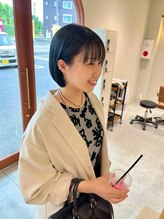 リコ(RICO) mini bob × navy blue color