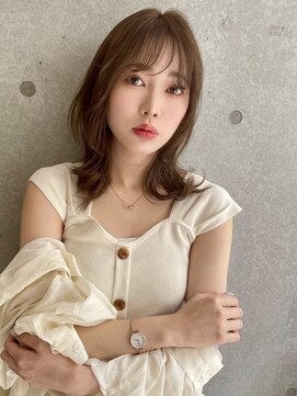 エジョン 八幡山店(Aejon) イメチェン/似合わせカット/フルバング/レッドブラウン/八幡山