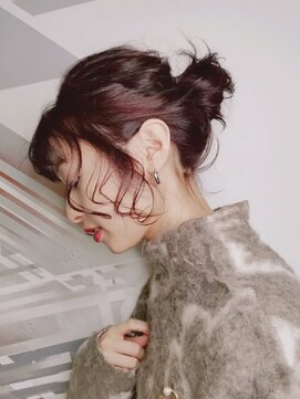 パーク(PARK.umeda) 簡単ヘアアレンジ×ピンクアッシュ