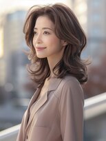 アルトリスト(Altruist Aging×HAIR&SPA)&nbsp;☆オリーブグレーココアベージュ小顔クラゲヘアー/黒髪/髪質改善