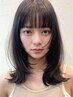 平日限定★カット＋ケアカラー＋3stepトリートメント18150→10980円 男女兼用