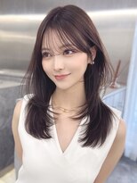 マウルルナ(MAEUL luna)&nbsp;ミディアムレイヤー　ワンカール　【MAEUL luna 桔川】