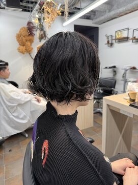 サロンドジョー(salon de joe) ミニボブ/ニュアンスパーマ