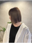 切りっぱなしボブ