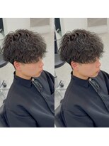 ブライト(BRIGHT)&nbsp;マッシュ波巻きスパイラルパーマ