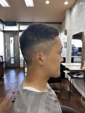 キャティドゥ(CATYdeux) アップバング×ナチュラルフェード