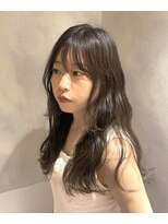 アオ(AO。)&nbsp;オリーブカラー/顔まわりカット/ベージュカラー