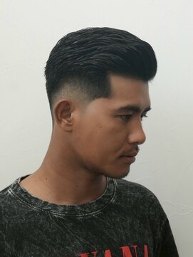 アストロ(ASTRO) クラシックフェード×オールバック/メンズ