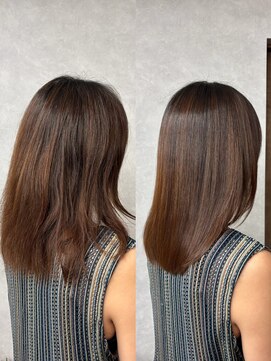 テネール(TENELE) ミディアムレイヤー Premium髪質改善 20代/30代/40代 港区 赤坂