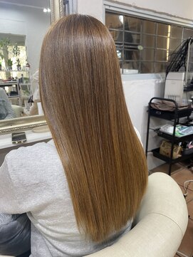 髪質改善カラー　髪質改善トリートメント