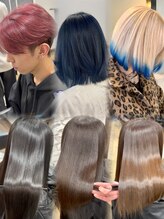 喜多村天斗の作るハイトーンカラー/美髪矯正【ブリーチ/ハイトーン/ハイライト/縮毛矯正/髪質改善】