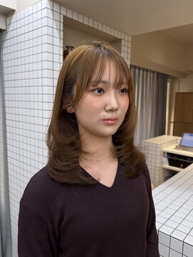 ケシキ 表参道 原宿(kesiki.) レイヤーカット/ハッシュカット/顔周りレイヤー