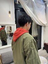 ロカ 表参道(loka)&nbsp;メンズ/スパイキーショート[表参道/髪質改善/ハイライト]Mai