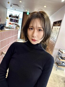 ブローチェ マカナ(BROCHE makana) 人気ボブのハッシュカット