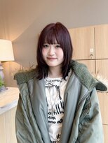 ユウヘアー 千代田橋店(U Hair)&nbsp;ラベンダーカラー/ブリーチなしのダブルカラー