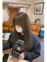 サロンドモリ *ブリーチなしオリーブカラー