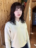 ラパンセベージュ(LA PENSEE BEIGE)&nbsp;LA PENSEE / beige 田川 / ミディアムスパイラルパーマ