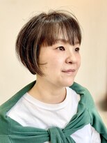イートンクロップ(Eton crop)&nbsp;ブリージングボブ（そよ風ボブ）