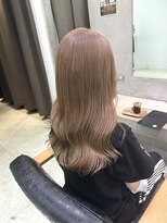 ビブ(VIV) コテ巻きしやすいレイヤー×王道ミルクティーベージュ♪