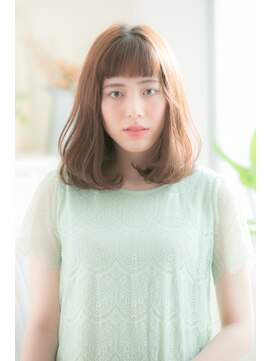 リトル 心斎橋(little) ほつれ小顔ミディ