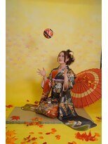 トータルビューティーサロンカワニシ&nbsp;まとめ髪と着付け