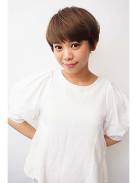 オーガニック アトリエ 大宮(organic+atelier) マッシュショートにイルミナカラー×大宮×エヌドット×髪質改善