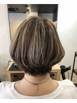 サロン マーニ(salon m ni)&nbsp;ショートボブ×アッシュベージュ
