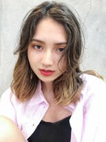 アイティー バイ アルバム 中野店(IT by ALBUM)&nbsp;カジュアルウェーブ_クールショートピンクベージュ_48034