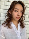 大人ウエーブヘア