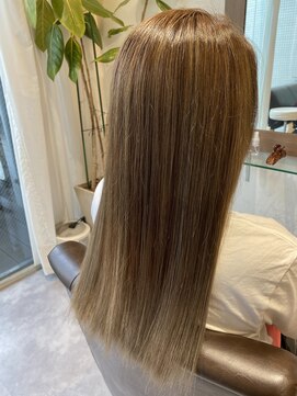 ハートライン(hair bridal Heart Line) 透明感カラー