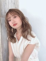 クシュ 所沢東口店(kusyu...) 大人かわいい#美髪#ネビージュ#ホワイトグレージュ#こなれミディ