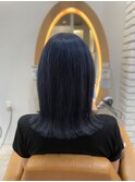 【ダブルカラー】【ネイビーブルー】♪10代20代30代