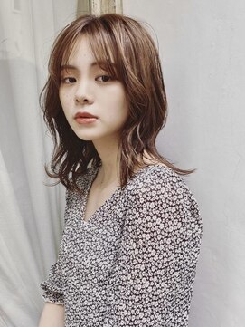 アビント バイ レシッド 武蔵小杉(abinto by rcid) ミディアムくびれレイヤー