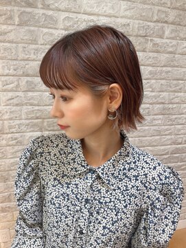 フラップ(FLAP) 外ハネボブ☆インナーカラー☆