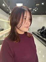 ウェスト(WEST)&nbsp;ボルドーブラウンレイヤー