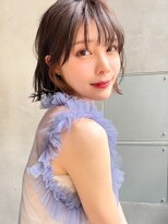 【ARTE表参道/青山】モテ髪ミディアム×ブリーチなし透明感