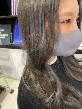 ヘアーアンドアート ルミナ(HAIR&ART LUMINA) 【佐々木】ハイライトブルーアッシュ