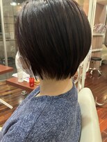 ヘアースペースブルーム プリュス 石橋店(HAIR SPACE BLOOM plus) 【石橋/ショート】髪質改善 白髪ぼかしハイライト、ヘアカラー