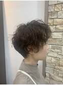 マッシュパーマ/マッシュショート/フレンチカジュアル