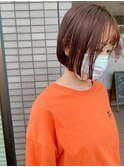 切りっぱなしボブ×カシスオレンジ