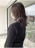 20代30代40代ブリーチラベンダーグレージュ伸ばしかけミディアム