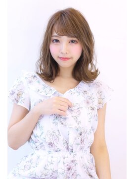 オーロ 千里山店(ORO) 20代30代40代50代美髪ピンクブラウン切りっぱなしボブショート