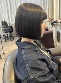 切りっぱなしタッセルボブ