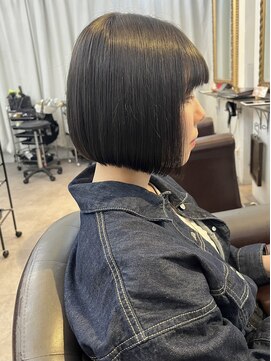 グランドライン(GRAND LINE) 切りっぱなしタッセルボブ