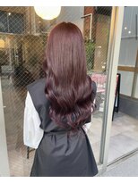 ルフレ 新宿本店2nd(Reflet)&nbsp;ナチュラルなピンクロングスタイル