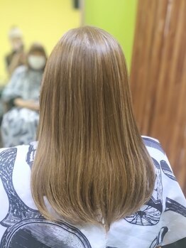 レモン(Lemon)の写真/白髪染め世代に！明るい白髪染めが可能です。是非ご相談ください！