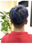 マッシュ×刈り上げマッシュ