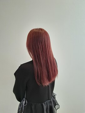 カラ(Cara) 艶髪ピンクレッド♪