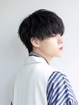 リップス 二子玉川店 (LIPPS) ほぐれ質感 ラウンドマッシュショート